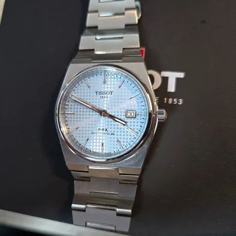 Tissot PRX T137.407.11.351.00 40mm Ice blue 5