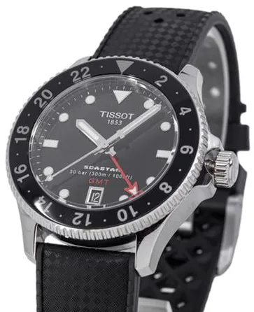 Tissot Seastar 1000 T1208521705100 40mm Stainless steel Black 2