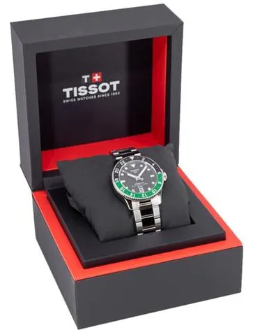 Tissot Seastar 1000 T1208521105100 40mm Stainless steel Black 2