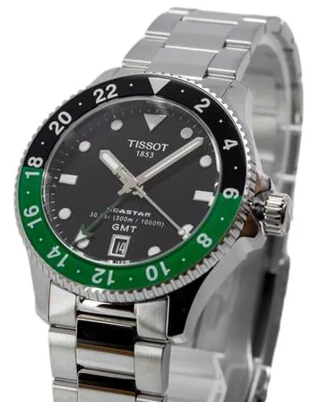 Tissot Seastar 1000 T1208521105100 40mm Stainless steel Black 3