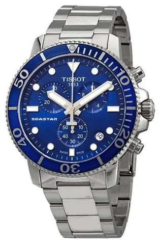 Tissot Seastar T120.417.11.041.00 45.5mm Stainless steel Blue