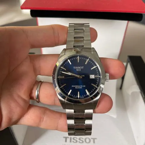 Tissot T-Classic T127.407.11.041.00 40mm Stainless steel Blue 1