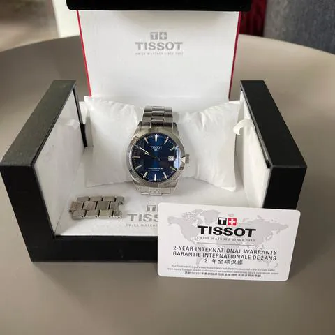 Tissot T-Classic T127.407.11.041.00 40mm Stainless steel Blue 6