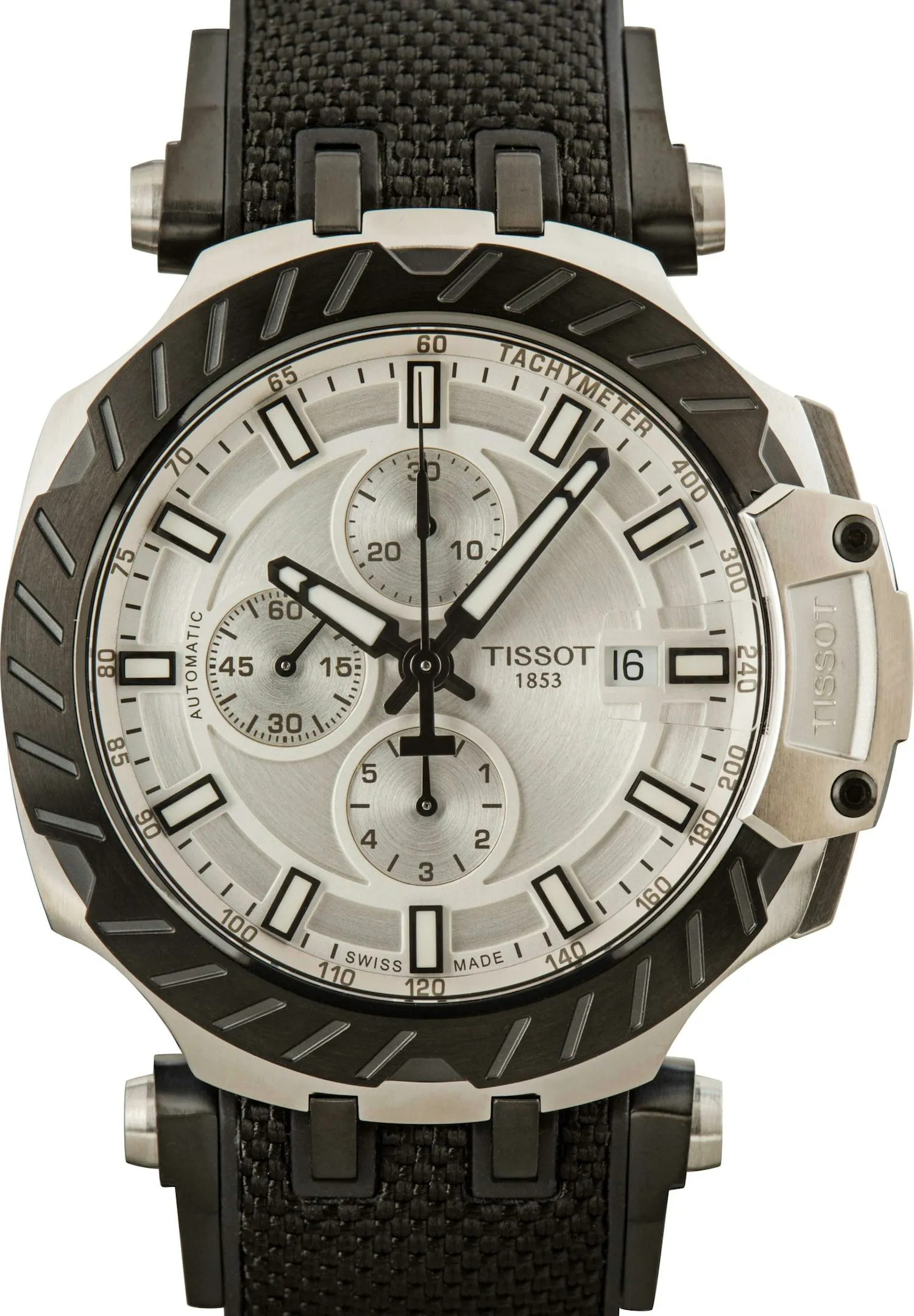 Tissot T-Race T115.427.27.031.00 45mm Stainless steel Silver