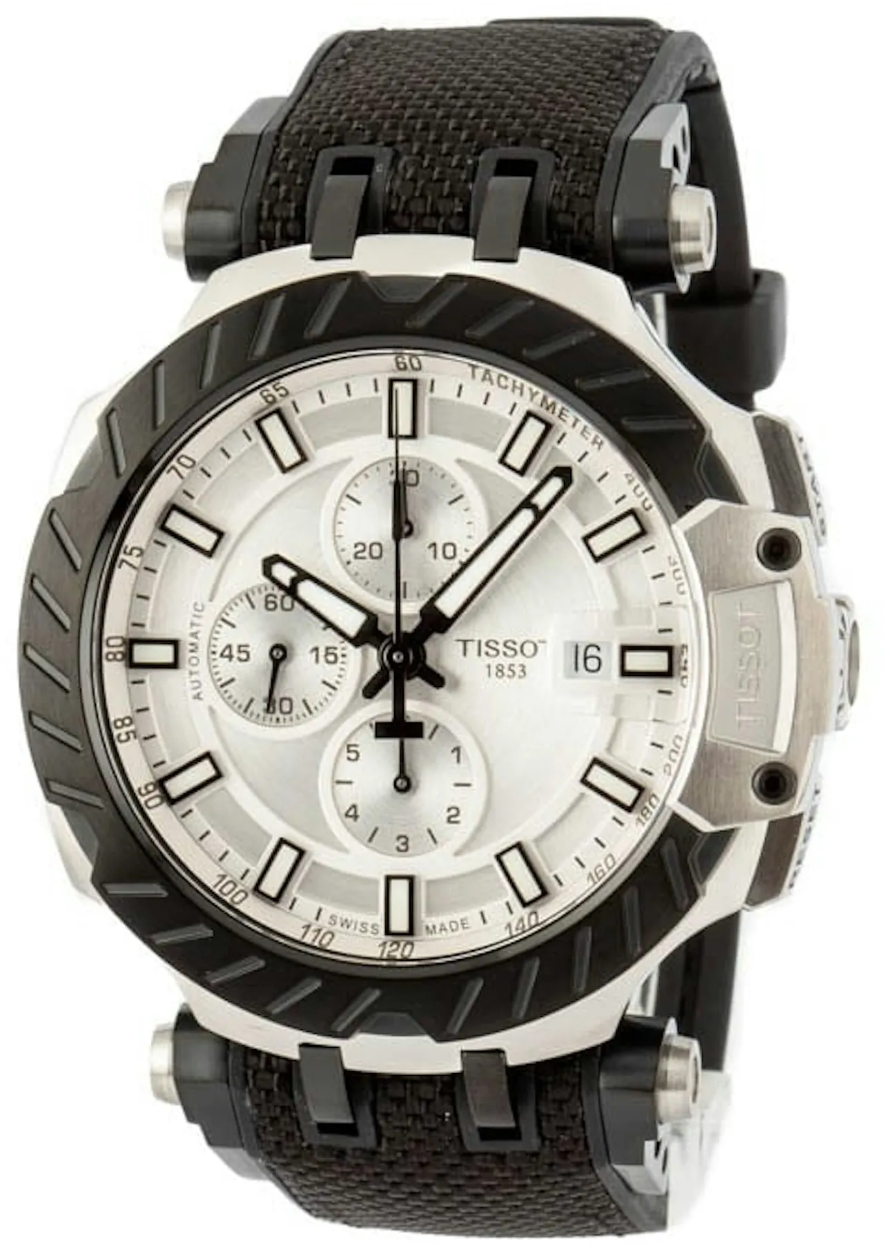 Tissot T-Race T115.427.27.031.00 45mm Stainless steel Silver 2