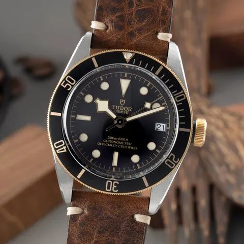 Tudor Black Bay 79733N 41mm Yellow gold and Stainless steel Black