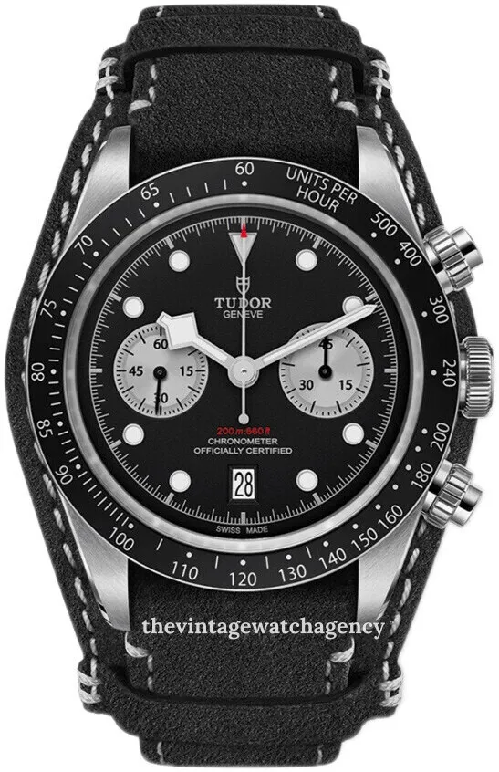 Tudor Black Bay Chrono M79360N-0005 41mm Stainless steel Black