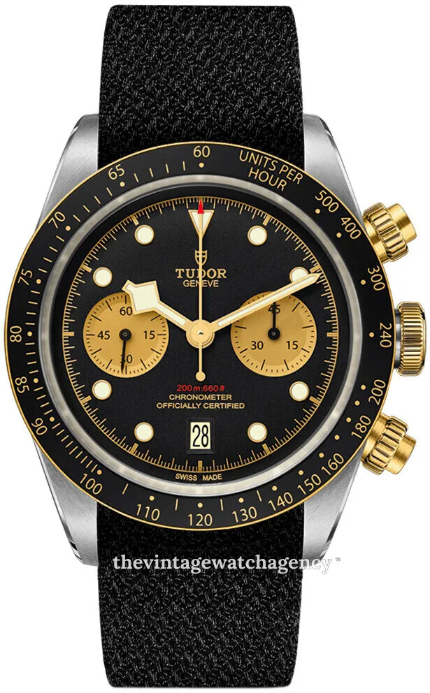 Tudor Black Bay Chrono M79363N-0003 41mm Stainless steel Black