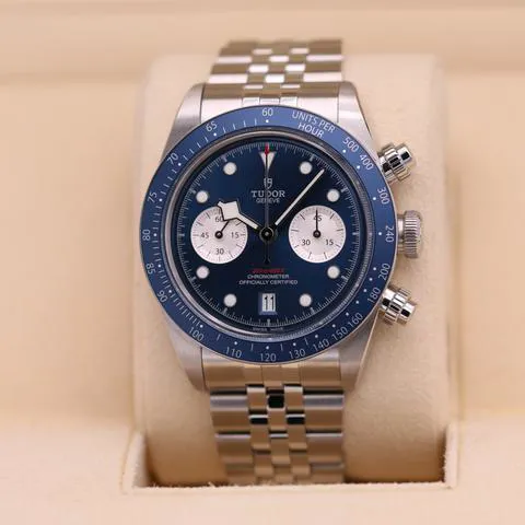 Tudor Black Bay Chrono 79360B 41mm Stainless steel Blue