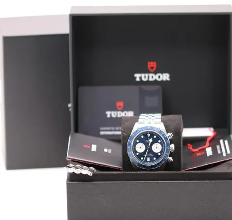 Tudor Black Bay Chrono 79360B 41mm Stainless steel Blue 1