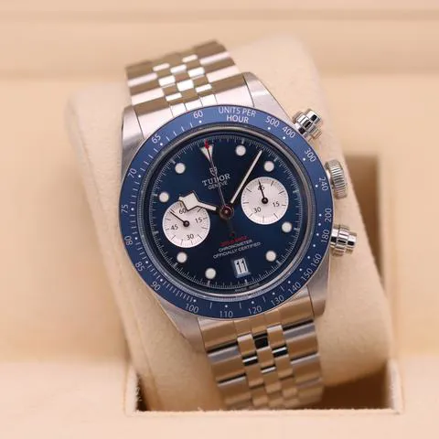 Tudor Black Bay Chrono 79360B 41mm Stainless steel Blue 2