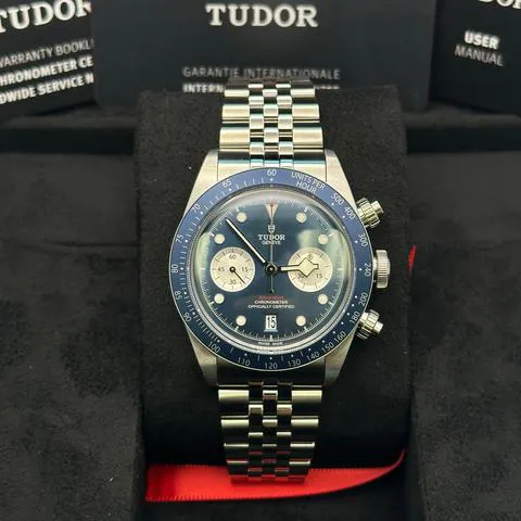 Tudor Black Bay Chrono M79360B-0002 41mm Stainless steel Blue