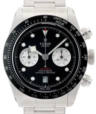 Tudor Black Bay Chronograph 79360N-0001 41mm Stainless steel Black