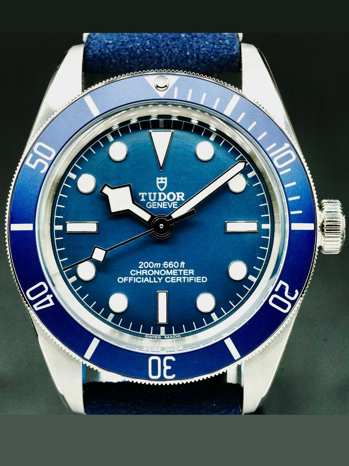 Tudor Black Bay M79030B-0002 39mm Stainless steel Blue