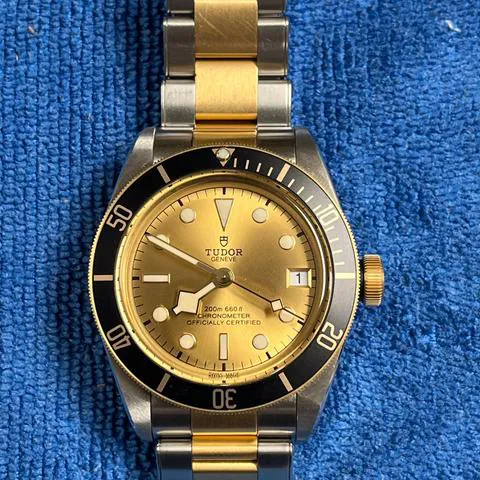 Tudor Black Bay M79733N-0004 41mm Yellow gold and Stainless steel Black