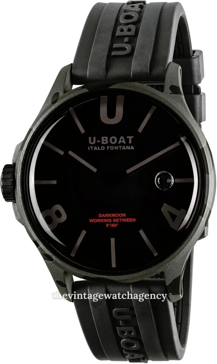 U-Boat Darkmoon 9553 45mm Stainless steel Black