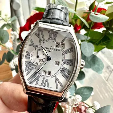 Ulysse Nardin 330-48 43mm White gold Silver