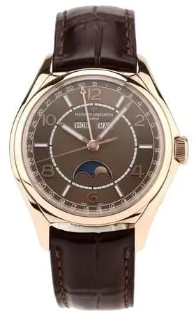 Vacheron Constantin Fiftysix 4000E/000R-B065 40mm Rose gold Brown