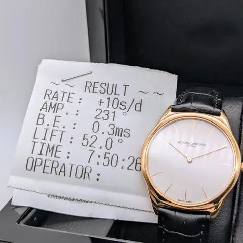 Vacheron Constantin Historiques 33155/000R-9588 36mm Rose gold Silver 8