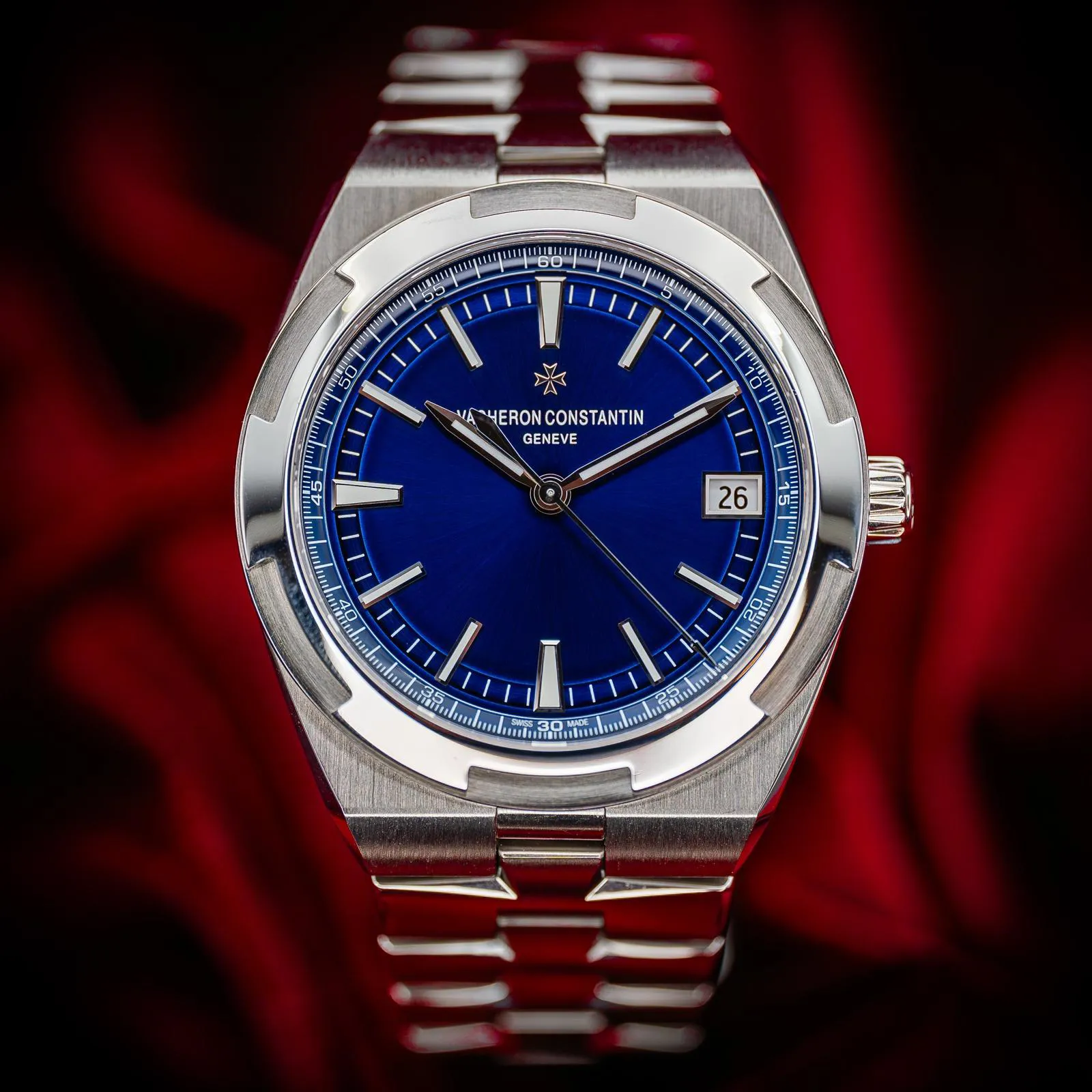 Vacheron Constantin Overseas 4500V/110A-B128 41mm Stainless steel Blue