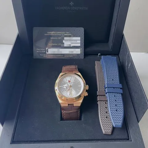 Vacheron Constantin Overseas Dual Time 7900V/000R-B336 41mm Rose gold Silver 3