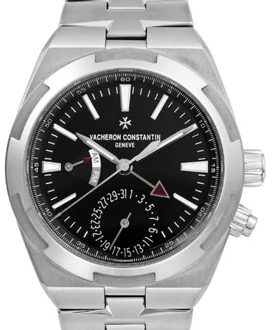 Vacheron Constantin Overseas Dual Time 7900V/110A-B546 41mm Stainless steel Black