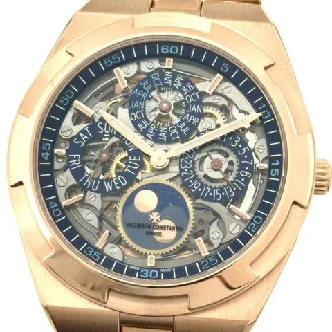 Vacheron Constantin Overseas 4300V/220R-B642 41.5mm Rose gold Skeletonized 1