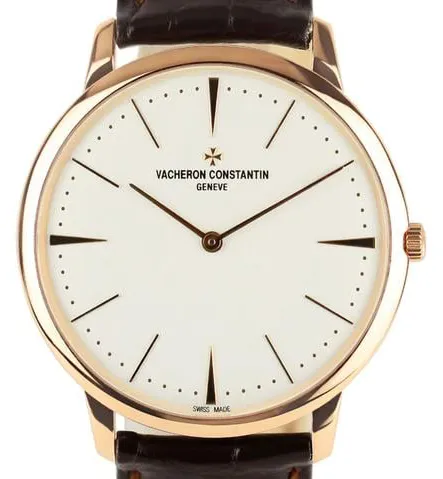 Vacheron Constantin Patrimony 81180/000R-9159 40mm Rose gold Silver