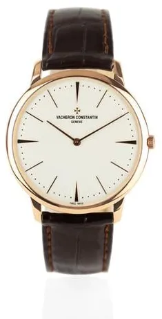 Vacheron Constantin Patrimony 81180/000R-9159 40mm Rose gold Silver 1