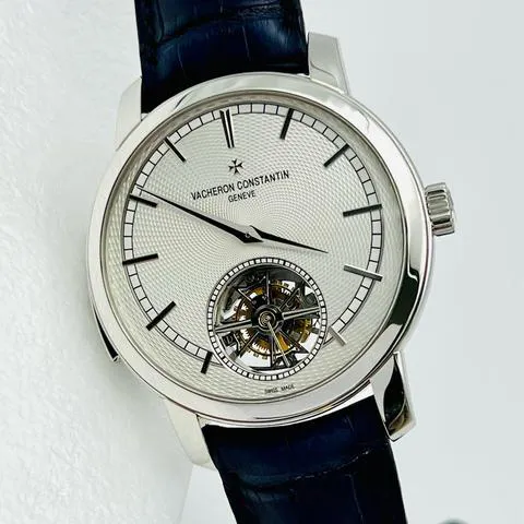 Vacheron Constantin Traditionnelle 6500T/000P-9949 44mm Platinum Silver