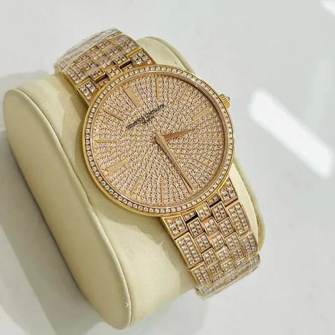 Vacheron Constantin Traditionnelle 81575/v02r-9275 38mm Rose gold Paved 2