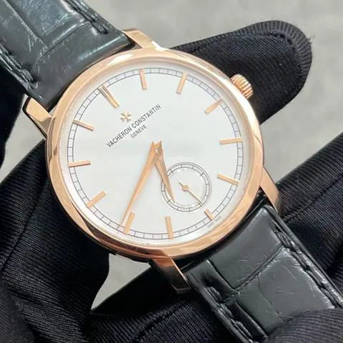 Vacheron Constantin Traditionnelle 82172/000R-9412 38mm Rose gold Silver