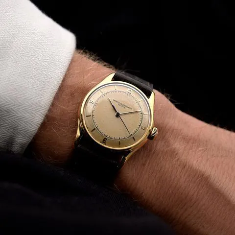 Vacheron Constantin 32mm Yellow gold Champagne