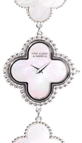 Van Cleef & Arpels Alhambra VCARD67700 26mm White gold White