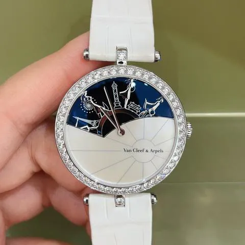 Van Cleef & Arpels VCARO3ZB00 38mm White gold White