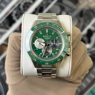 Zenith Chronomaster 03.3119.3600/56.M3100 Stainless steel Green