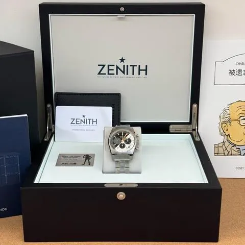 Zenith Revival 95.L384.400/50.M384 37mm Titanium Multi-color