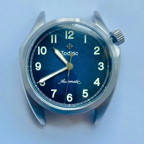 Zodiac 40mm Stainless steel Blue 9