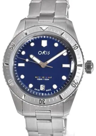 Oris Divers Sixty Five 01 733 7771 4085 38mm Stainless steel Blue