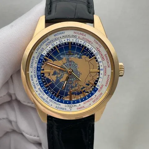 Jaeger-LeCoultre Geophysic Q8102520 41.5mm Rose gold Blue