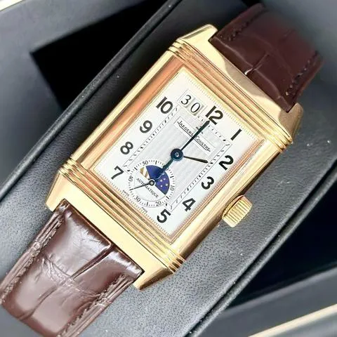 Jaeger-LeCoultre Grande Reverso 303 24 20 46.5mm Rose gold Silver 2