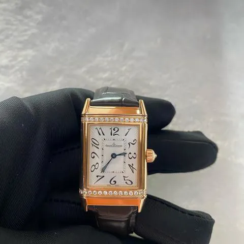 Jaeger-LeCoultre Reverso Duetto Q2562402 38.5mm Rose gold Silver