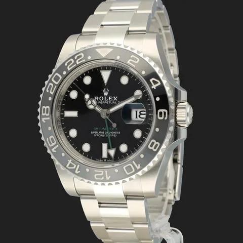 Rolex GMT-Master II 126710GRNR 40mm Stainless steel Black