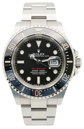 Rolex Sea-Dweller 126600 43mm Stainless steel Black