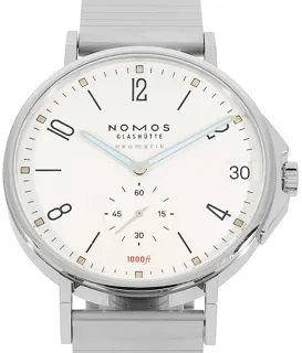 NOMOS Tangente Sport 580 Stainless steel White