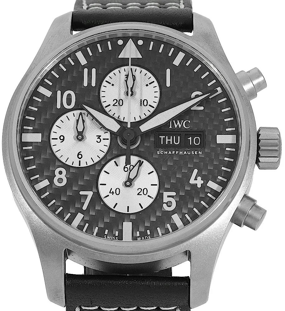 IWC Pilot IW377903 43mm Stainless steel Black