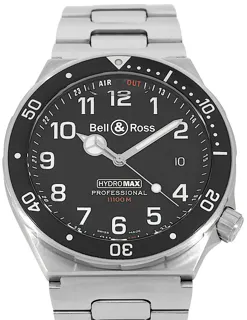 Bell & Ross Professional Hydromax HYDROMAX-S-B Stainless steel Black