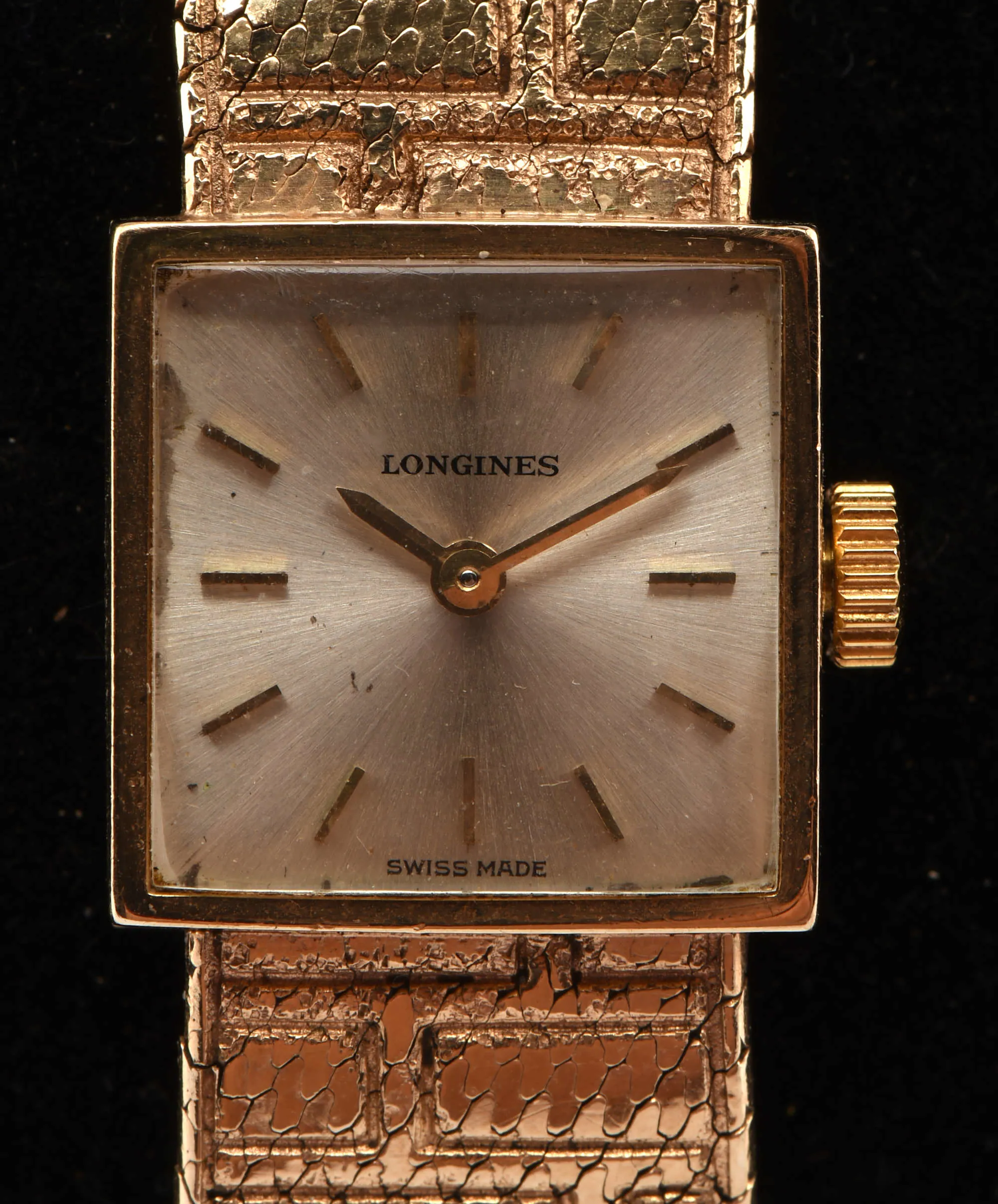 Longines 9ct Gold Silver