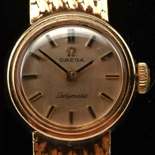 Omega Ladymatic gold Silver