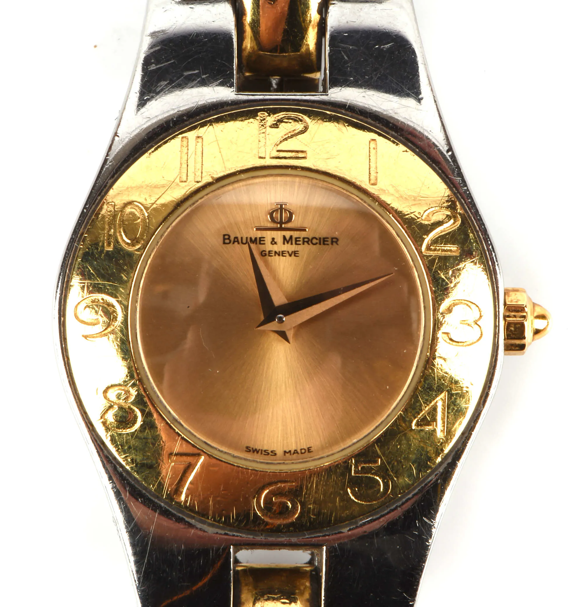 Baume & Mercier 65304 Gold-plated Champagne